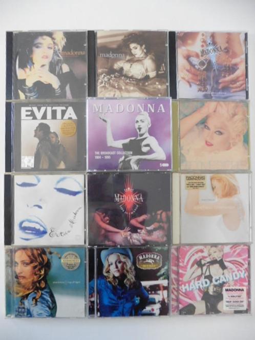 Madonna cd pakket (10 cd's + 2 Bonus cd's, Cd's en Dvd's, Cd's | Pop, Zo goed als nieuw, 1980 tot 2000, Ophalen of Verzenden