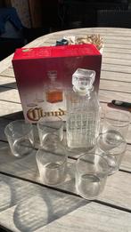 Whiskey 6 glazen en karaf nieuw, Ophalen of Verzenden, Zo goed als nieuw