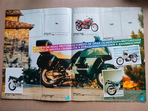 🏍️ SECCA ALBUM STICKLINE MOTO STICKERS - 1992 niet compleet, Verzamelen, Sportartikelen en Voetbal, Gebruikt, Overige typen, Ophalen of Verzenden