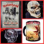 Iron Maiden & Motorhead heavy/metalband beeld bord of poster, Verzamelen, Ophalen of Verzenden, Nieuw