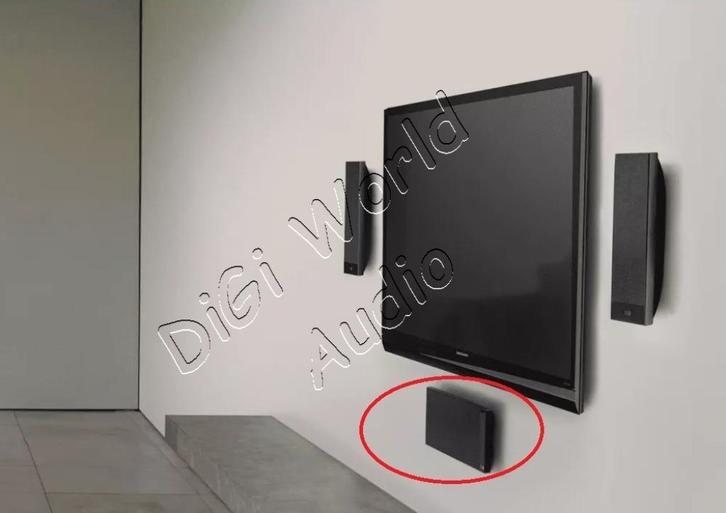 KEF T101C ultra slanke centerspreaker, Audio, Tv en Foto, Luidsprekerboxen, Zo goed als nieuw, Center speaker, 60 tot 120 watt