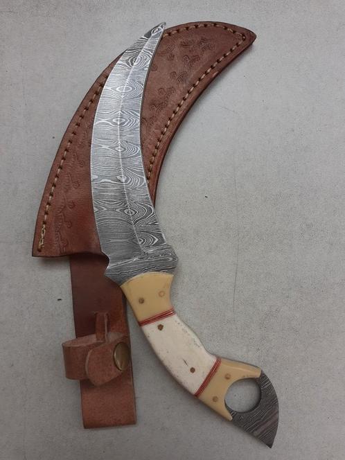 Damascus karambit, Verzamelen, Militaria | Algemeen, Ophalen of Verzenden