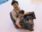 Laurel en Hardy zijn dronken, Verzamelen, Beelden en Beeldjes, Ophalen of Verzenden, Gebruikt, Mens