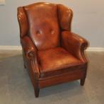 Cambridge, schapenleren oorfauteuil, Huis en Inrichting, Ophalen of Verzenden, Gebruikt, Leer