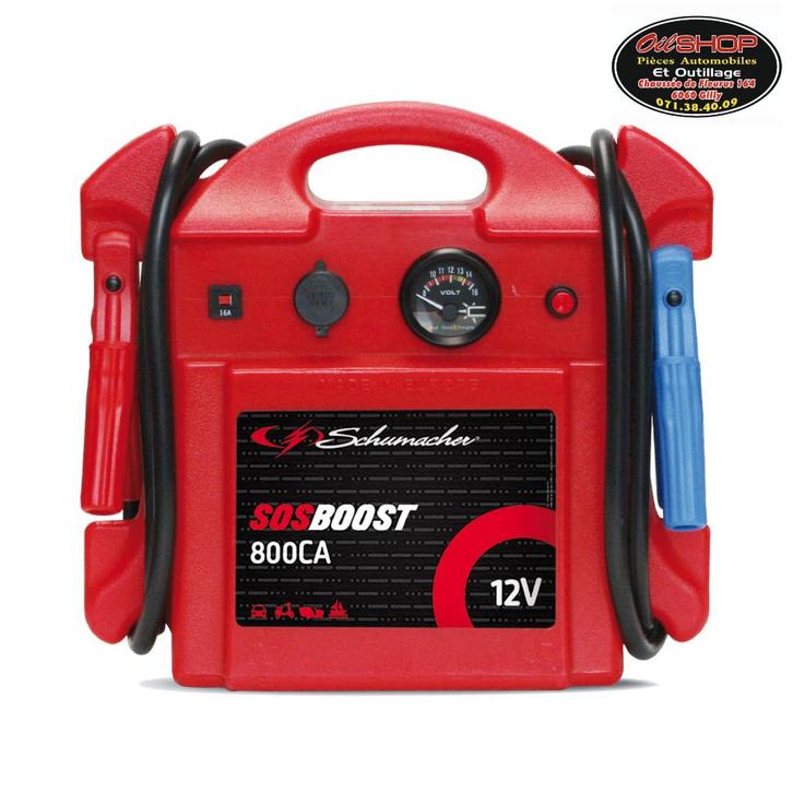 Booster SOS BOOST   12V 800CA, Autos : Pièces & Accessoires, Batteries & Accessoires, Neuf, Enlèvement