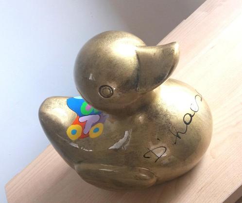 Golden Duck de l'artiste belge, Antiquités & Art, Art | Objets design, Enlèvement ou Envoi