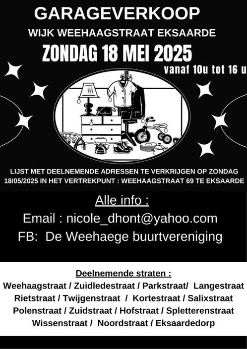 Garageverkoop, Diversen, Overige Diversen, Gebruikt, Ophalen