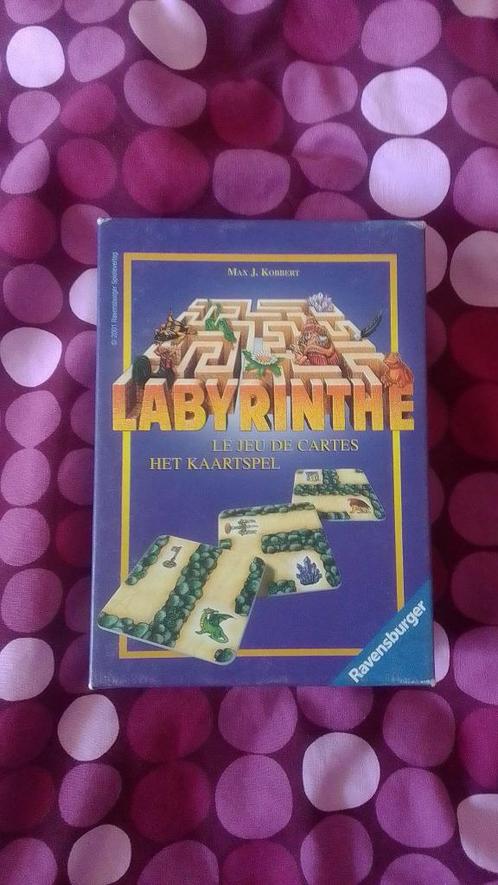 Doolhof — Het kaartspel (Ravensburger), Hobby en Vrije tijd, Gezelschapsspellen | Bordspellen, Gebruikt, Een of twee spelers, Drie of vier spelers