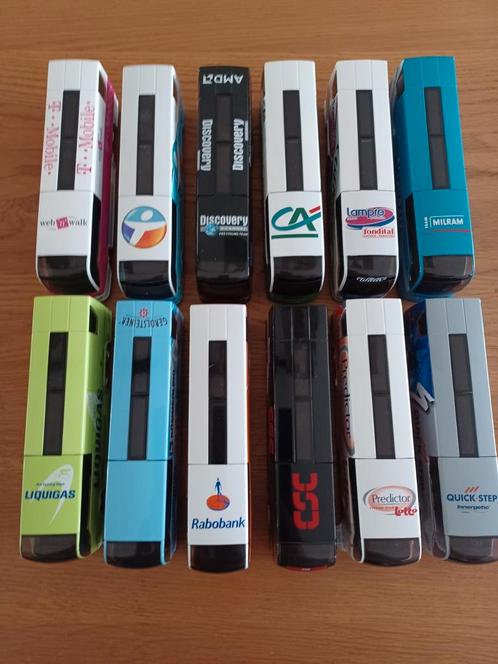 12 tour de france autobussen, Verzamelen, Complete verzamelingen en Collecties, Ophalen of Verzenden