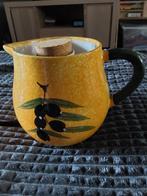 Water- of wijnkan met ijsblokjesgedeelte - 16cm H, Enlèvement