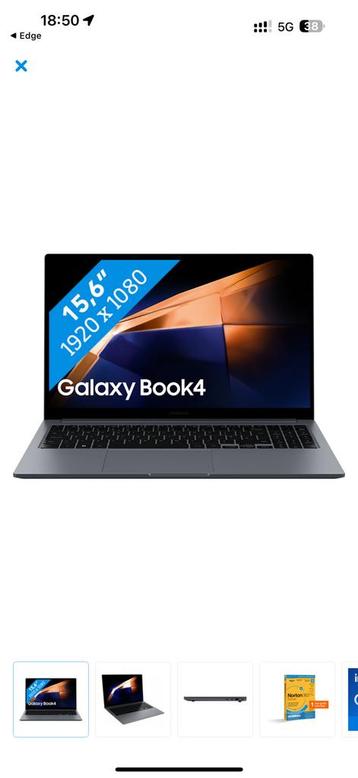Samsung GalaxyBook 4-laptop - Gloednieuw onder zegel beschikbaar voor biedingen