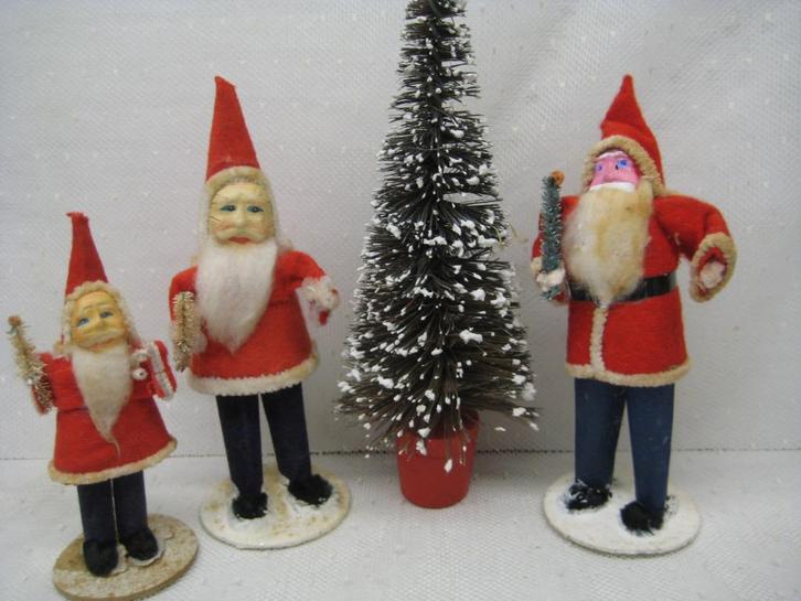 ANTIEKE KERSTMANNEN, Diversen, Kerst, Ophalen of Verzenden