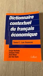 Dictionnaire contextuel du français économique. Tome C: Les, Boeken, Taal | Frans, Ophalen of Verzenden, Zo goed als nieuw, Serge Verlinde; Jacques Folon; Jean Binon; Jan Van Dyck