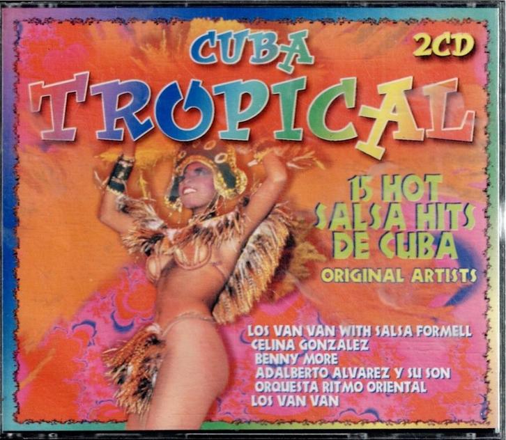 2 x cd   /   Cuba Tropical 30 Hot Salsa Hits De Cuba, Cd's en Dvd's, Cd's | Overige Cd's, Ophalen of Verzenden