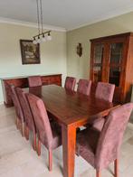 Complete eetkamer, Huis en Inrichting, Ophalen, Gebruikt, Rustiek