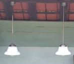vintage hanglamp/ oude opaline lamp/ art deco lamp, Antiek en Kunst, Ophalen of Verzenden