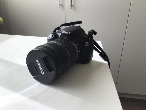Canon EOS1200D + EFS Lens 200mm + Bosch Statief + Opbergtas, Audio, Tv en Foto, Fotocamera's Digitaal, Zo goed als nieuw, Canon