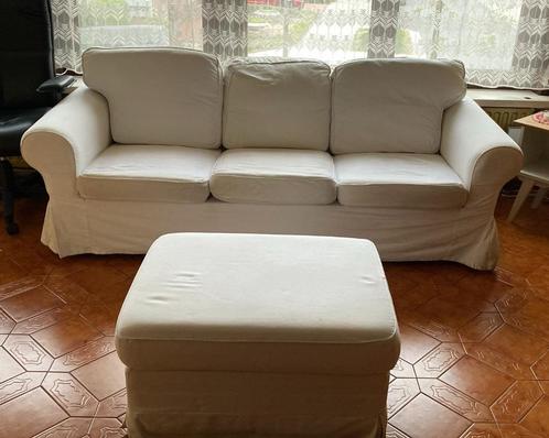 salon, Huis en Inrichting, Zetels | Complete zithoeken, Gebruikt, Stof, Ophalen