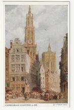 Cathérale d'Anvers en 1895 par William Callow, Non affranchie, Envoi, Anvers
