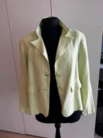 Linnen blazer large, Kleding | Dames, Geel, Maat 42/44 (L), Ophalen of Verzenden, Zo goed als nieuw