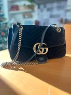 Zwarte Gucci Marmont Large tas, Handtassen en Accessoires, Tassen | Damestassen, Ophalen, Gebruikt