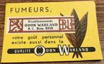 ODON WARLAND etiket, Verzamelen, Ophalen of Verzenden, Zo goed als nieuw, Overige typen