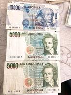 Billets de banque italie, Enlèvement ou Envoi, Italie