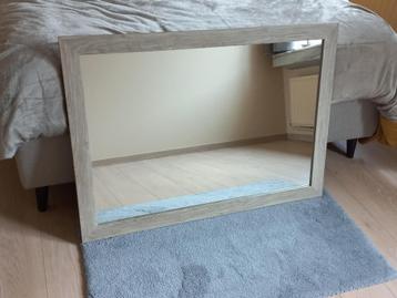 spiegel, Huis en Inrichting, Woonaccessoires | Spiegels, Ophalen, Zo goed als nieuw, 100 tot 125 cm, Minder dan 100 cm