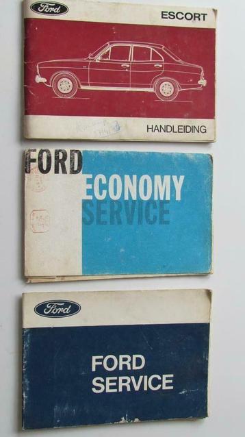 FORD ESCORT I Manuel du propriétaire et Carnet d'entretien, Autos : Divers, Modes d'emploi & Notices d'utilisation, Enlèvement ou Envoi
