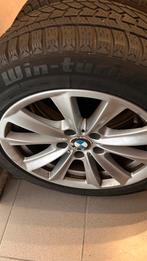 BMW 5 serie velgen met winterbanden mat 225/55/17, Ophalen, Gebruikt, Banden en Velgen, 17 inch