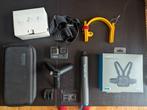 GoPro Hero 9 Black – Comme neuve + accessoires sport, Audio, Tv en Foto, Actiecamera's