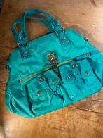 George Gina & Lucy Handtas Petrol GG&L Handbag Y2K Vintage, Verzenden, Zo goed als nieuw, Blauw, Handtas