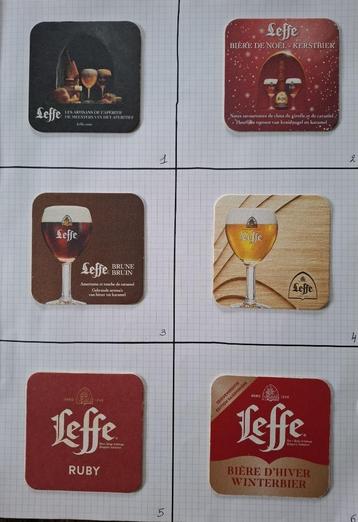 Sous-verres à bière, Enlèvement ou Envoi, Utilisé, Sous-bock, Leffe