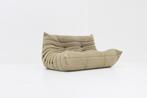 Ligne Roset Togo 2 zits sofa beige stof door Michel Ducaroy, Design , vintage, Gebruikt, Verzenden, Tweepersoons