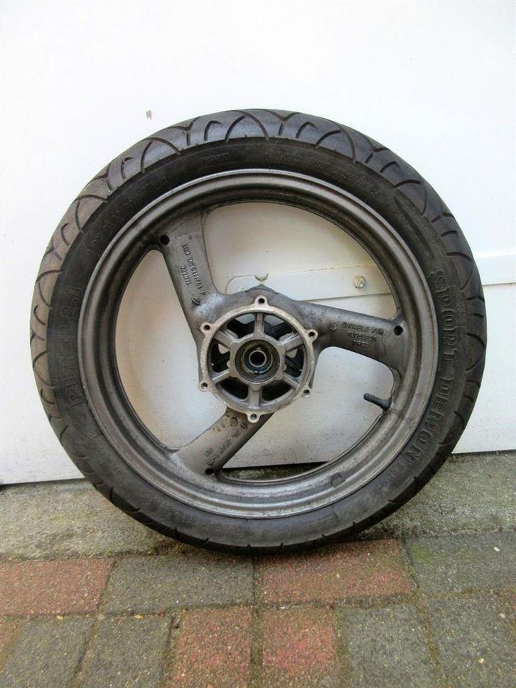 Yamaha XJ600 voorwiel Diversion voor wiel velg band XJ 600, Motoren, Onderdelen | Yamaha, Gebruikt, Ophalen of Verzenden
