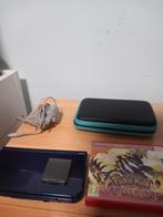 Nitendo 3ds XL met lader, hoesje en spelletje., Games en Spelcomputers, Gebruikt, Blauw, 3DS XL, Ophalen