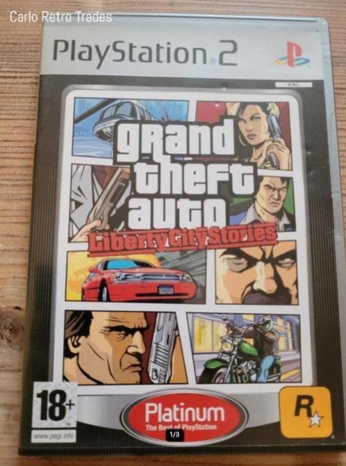 Grand Theft Auto Liberty City Sories - Playstation 2, Consoles de jeu & Jeux vidéo, Jeux | Sony PlayStation 2, Comme neuf, Aventure et Action