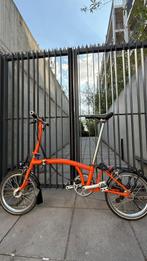 Brompton S6L oranje bagagerek voor dynamo met 6versnellingen, Fietsen en Brommers, Ophalen, Brompton, 14 tot 16 inch, Versnellingen