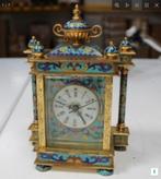Zeldzame chinese cloisonné tafelklok, Ophalen
