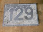 numéro de maison en pierre 129 et 29, Bricolage & Construction, Comme neuf, Moins de 20 cm, Pierre de taille, Enlèvement ou Envoi