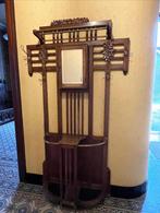 Art Deco Porte manteau, hoeden- en parapluhouder wandmodel., Ophalen, Gebruikt, 200 cm of meer, Staande kapstok