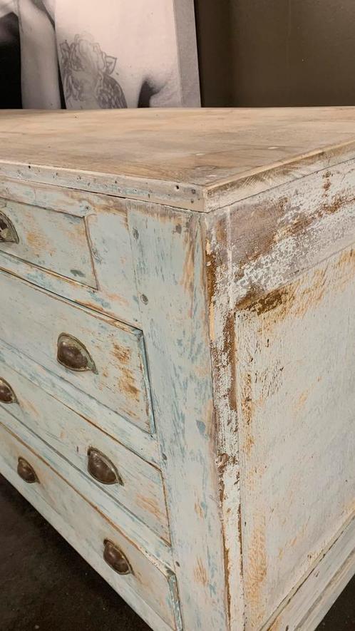 Grote Vintage ladenkast, Huis en Inrichting, Overige Huis en Inrichting, Ophalen