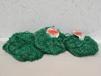 4 pelotes de fil mohair Altes Esmeralda effet brillant vert, Laine ou Fils, Envoi, Neuf, Tricot ou Crochet