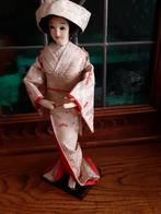 Poupée traditionnelle ancienne japonaise japonese geisha, Antiquités & Art, Enlèvement ou Envoi