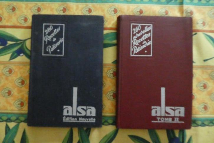 280 Recettes de Patisserie - Alsa - 1950/51, Antiek en Kunst, Antiek | Boeken en Manuscripten, Ophalen of Verzenden