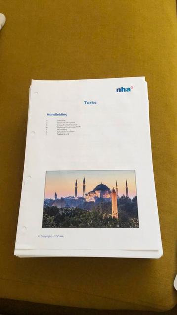 NHA Turks voor beginners + gevorderden cursus beschikbaar voor biedingen