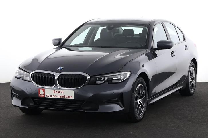 BMW 3 Serie 318 IA IA + CARPLAY + GPS + PDC + CRUISE + LEDER, Auto's, BMW, Bedrijf, Te koop, 3 Reeks, Cruise Control, Elektrische buitenspiegels