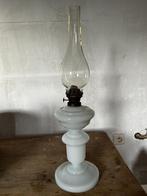 *  opaline olielamp wit, Antiek en Kunst, Ophalen of Verzenden