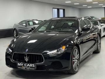 Maserati Ghibli 3.0 V6 Bi-Turbo SQ4 Toit Ouvrant Camera 360  beschikbaar voor biedingen