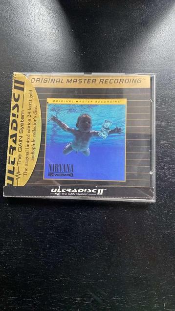 Nirvana Nevermind MFSL en or 24 carats! etat neuf 1996, Enlèvement